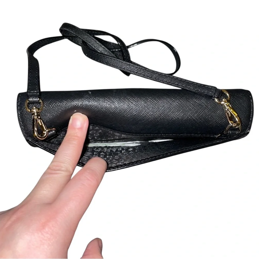 Kate Spade Laurel Way Black Cross Body Clutch/Purse